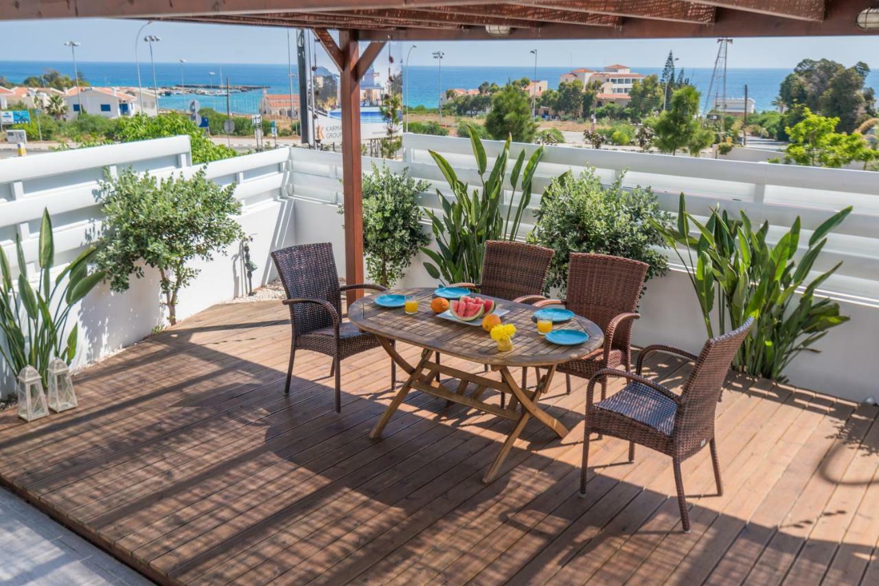 Narcissos Bay View Villa Протарас Екстер'єр фото